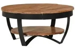 vidaXL Couchtisch 65x65x32 cm Massivholz Akazie