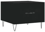 vidaXL Couchtisch Schwarz 50x50x40 cm Holzwerkstoff