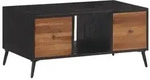 vidaXL Couchtisch 90x50x41 cm Recyceltes Massivholz Teak