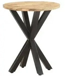vidaXL Beistelltisch 48x48x56 cm Mango Massivholz