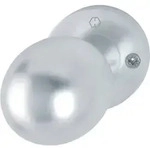 Knopfrosette 50/11 Alu.F1 Aufnahme M12 Kugelknopf HOPPE