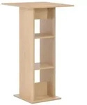 vidaXL Bartisch Eichenbraun 60x60x110 cm