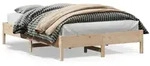 vidaXL Massivholzbett ohne Matratze 140x200 cm Kiefernholz