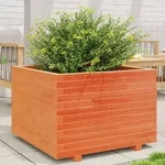 vidaXL Pflanzk&uuml;bel Wachsbraun 70x70x49,5 cm Massivholz Kiefer