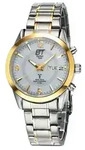 ETT Herrenuhr EGS-11253-12M, Funk, Solar, analog, Bicolor, aus Edelstahl