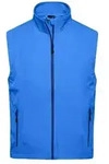 Men's Softshell Vest Modische Softshellweste blau, Gr. S