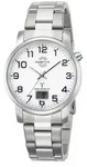 MasterTime Herren-Funkuhr MTGA-10300-12M, Edelstahlarmband, analog-digital