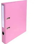 Exacompta 10x Ordner Prem'Touch PVC, R&uuml;cken 50mm, 32x29cm A4 Maxi, Rosa, 53555E