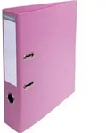 Exacompta 10x Ordner Prem'Touch PVC, R&uuml;cken 70mm, 32x29cm A4 Maxi, Rosa, 53755E