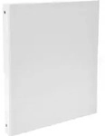 Exacompta 20x Ringbuch PP 18mm 4Ring 30mm R&uuml;cken 40mm 32x26cm A4 Wei&szlig; 51378E
