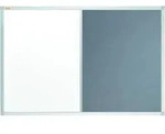 FRANKEN Whiteboard-Pinnwand X-tra!Line 60,0 x 45,0 cm Textil grau