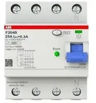 ABB Stotz S&J FI-Schutzschalter F204B-25/0,3-4TE