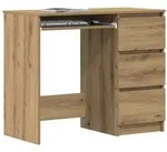 vidaXL Schreibtisch Artisan-Eiche 90x45x76 cm Holzwerkstoff