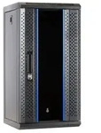 Danicom - 12 HE, 10&rdquo; Serverschrank, mit Glast&uuml;r (BxTxH) 312x310x618mm