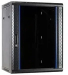 Danicom - 15 HE Serverschrank, Wandgeh&auml;use mit Glast&uuml;r (BxTxH) 600 x 600 x...