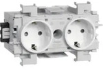 Tehalit Steckdose 2-fach GS2001 vws