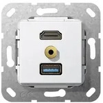 Gira UP Tragring HDMI und USB A 568103