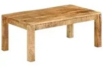 vidaXL Couchtisch 100x55x40 cm Massivholz Mango