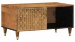 vidaXL Couchtisch 80x50x40 cm Massivholz Mango