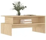 vidaXL Couchtisch Sonoma-Eiche 90x55x42,5 cm Holzwerkstoff
