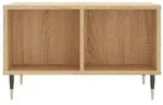 vidaXL Couchtisch Sonoma-Eiche 60x50x36,5 cm Holzwerkstoff