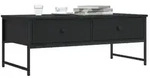 vidaXL Couchtisch Schwarz 101x49x39,5 cm Holzwerkstoff