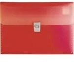 BRUNNEN - F&auml;chermappe FACT!pp 10 F&auml;cher rot