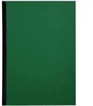 Exacompta 100er Einbanddeckel Evercover 270g/qm Lederpr&auml;gung A4 Dunkelgr&uuml;n...