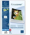 Exacompta 10x Sichtmappe PP 500&mu; + 60 H&uuml;llen Kreacover , A4, Transparent,...