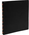 Exacompta 6x Sichtmappen Ringen 30 herausnehmbaren H&uuml;llen A4 Schwarz 86034E