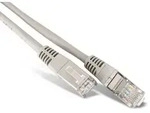 GOOBAY Crossover Patchkabel CAT.5e, grau, 10m geschirmt