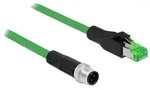 DeLOCK - Netzwerkkabel - M12 (4-polig) (M) bis RJ-45 (M)
