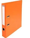 Exacompta 10x Ordner Prem'Touch PVC R&uuml;cken 50mm 32x29cm A4 Maxi Orange 53544E