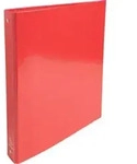 Exacompta 10x Ringbuch Karton 4Ring 30mm R&uuml;cken 40mm 32x26cm A4 Rot 519295E