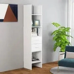 vidaXL B&uuml;cherregal Wei&szlig; 40x35x180 cm Holzwerkstoff