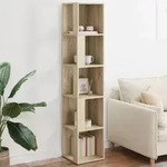 vidaXL Eckregal Sonoma-Eiche 33x33x164,5 cm Holzwerkstoff
