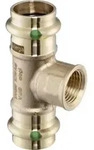 Viega T-St&uuml;ck Sanpress 2217.2 28xRp 1/2x28, RG o. Siliziumbr., SC-Con.