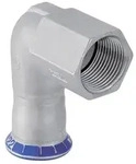 "Geberit Mapress Edelstahl &Uuml;bergangswinkel 90 Grad mit Innengewinde D 28mm, Rp 1",