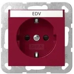 Gira SCHUKO-Steckd. BSF + SH 4462108