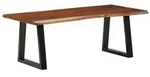 vidaXL Couchtisch Honigbraun 110x55x40 cm Massivholz Akazie