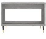 vidaXL Couchtisch Grau Sonoma 60x50x40 cm Holzwerkstoff