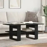vidaXL Couchtisch Schwarz 102x55x42 cm Holzwerkstoff