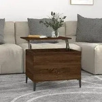 vidaXL Couchtisch Braun Eichen-Optik 60x44,5x45 cm Holzwerkstoff