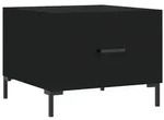 vidaXL Couchtisch Schwarz 50x50x40 cm Holzwerkstoff