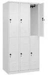 Spind Classic PLUS doppelt 3Abt 1850x900x500 ws/ws