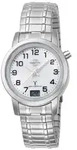 MasterTime Damenuhr MTLA-10307-12M, Quarz, Funk, Edelstahl-Zugband
