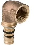 GEBERIT Mepla &Uuml;bergangsbogen 90Gr mit IG d16-Rp1/2