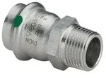 Viega &Uuml;bergangsst&uuml;ck Sanpress Inox 2311 22mmxR 1/2, St nichtr., Mehrk., SC-Con.