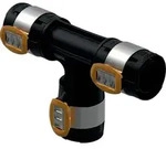 Geberit T-St&uuml;ck egal FlowFit PPSU DN40 50mm