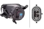 HELLA 1N0 010 327-121 Halogen-Nebelscheinwerfer - rechts - f&uuml;r u.a. Audi Q7...